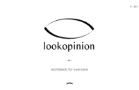 Lookopinion website - website